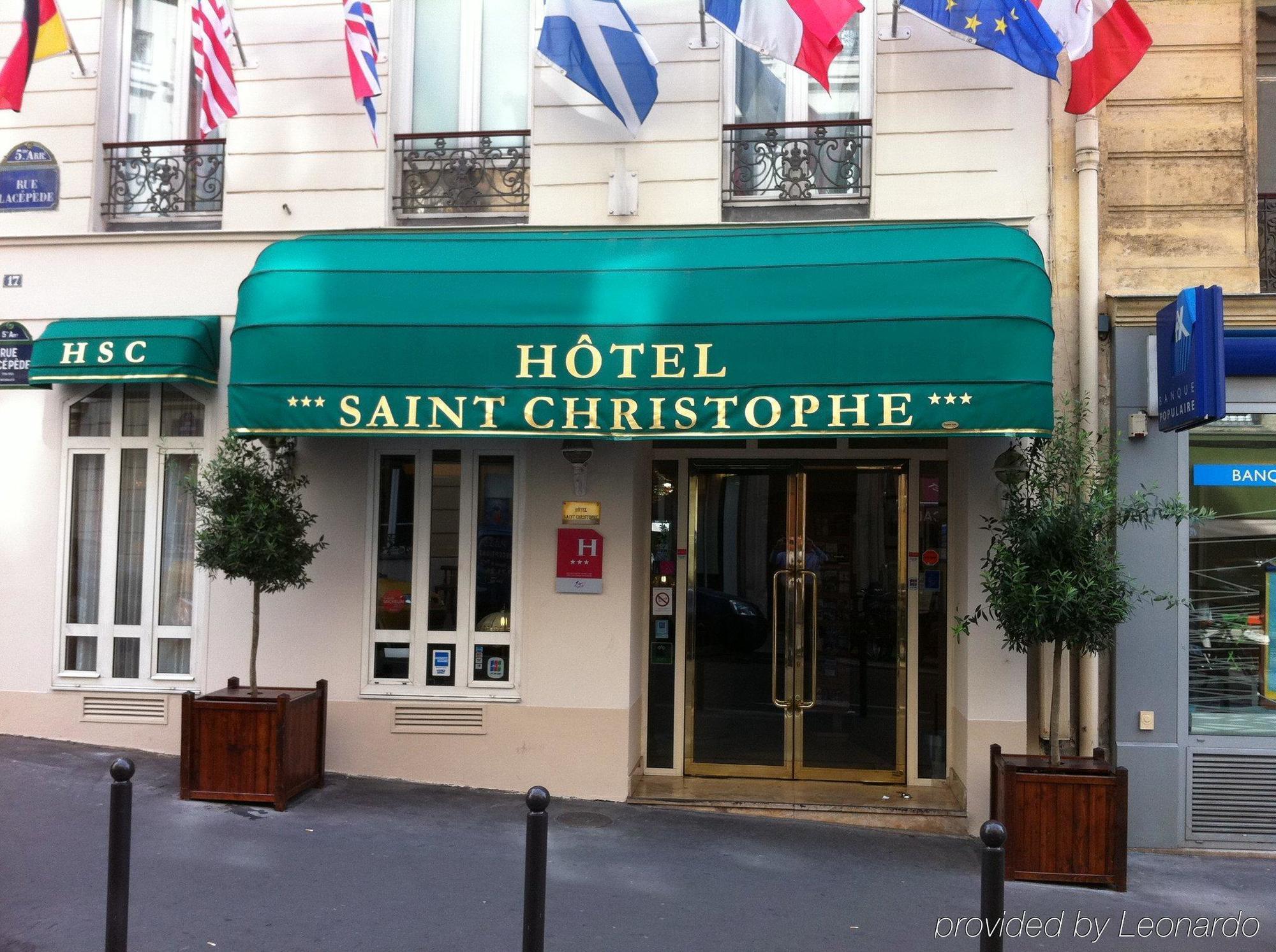 Hotel Saint Christophe Paris Dış mekan fotoğraf