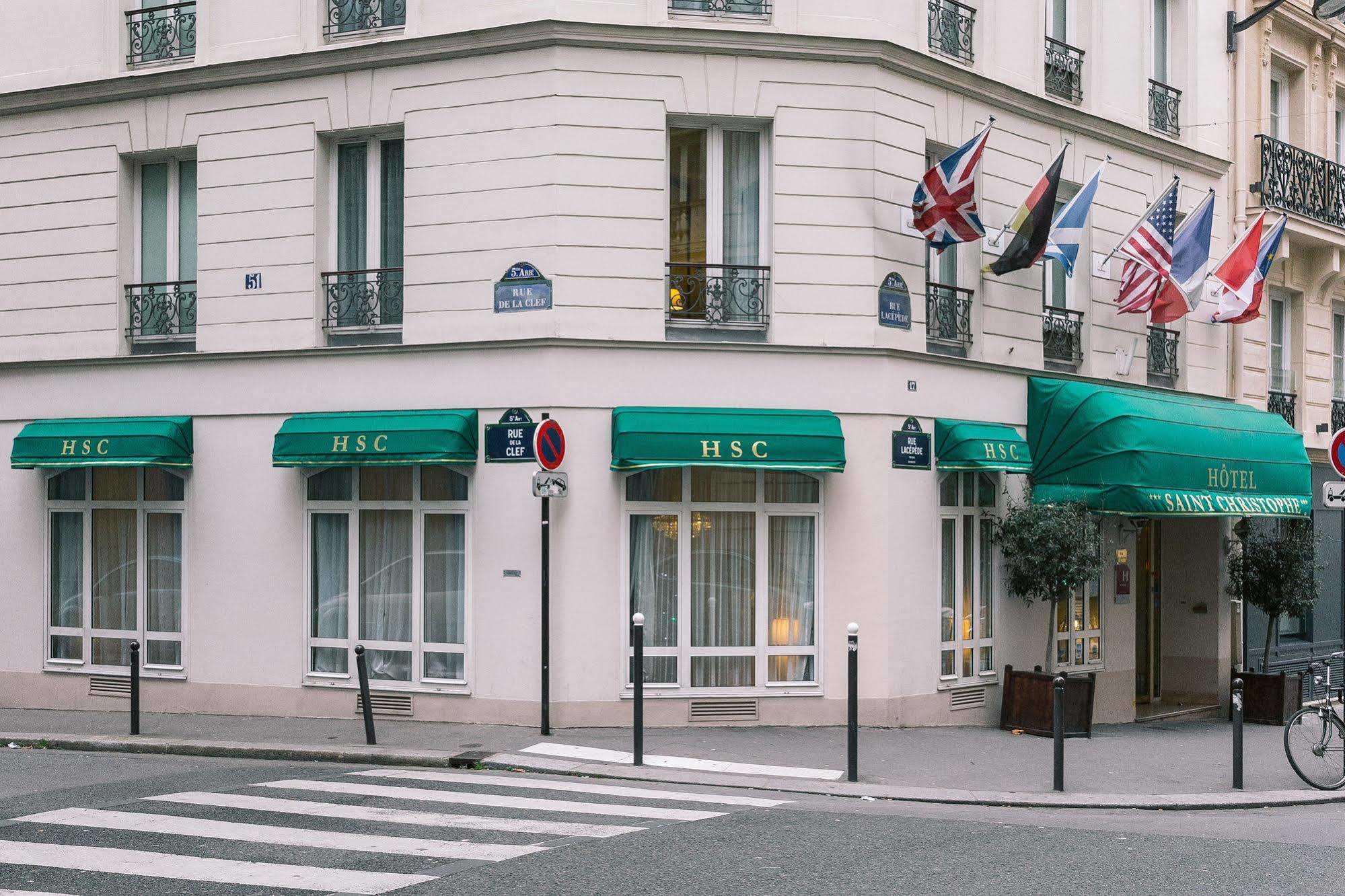 Hotel Saint Christophe Paris Dış mekan fotoğraf