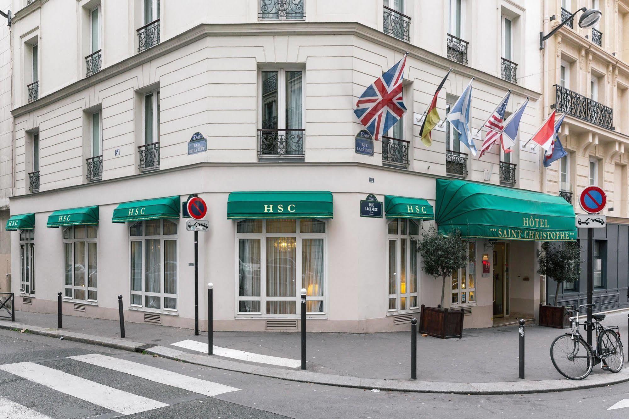 Hotel Saint Christophe Paris Dış mekan fotoğraf