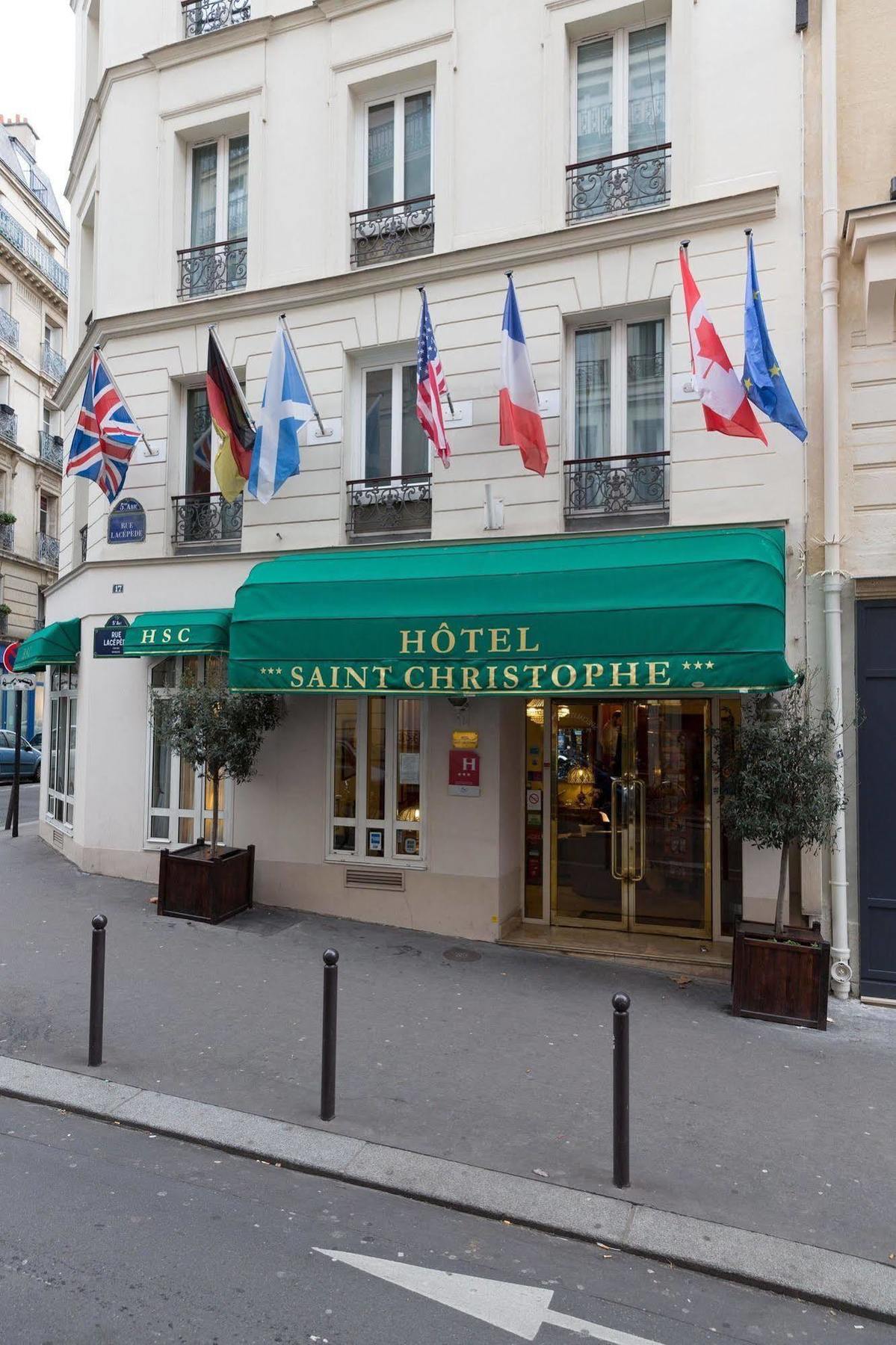 Hotel Saint Christophe Paris Dış mekan fotoğraf