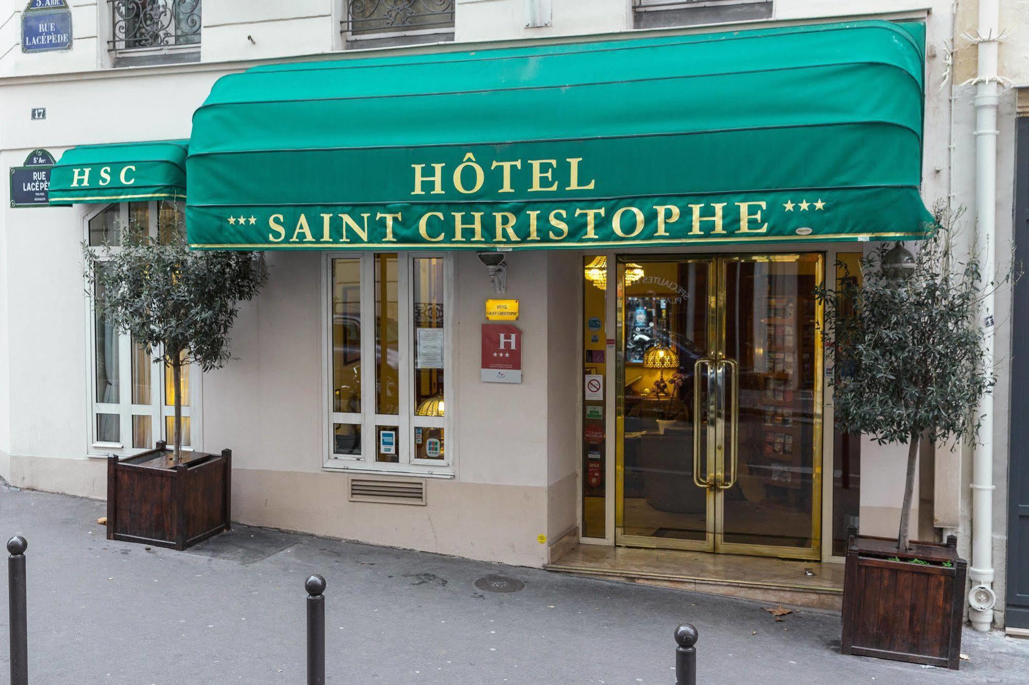 Hotel Saint Christophe Paris Dış mekan fotoğraf
